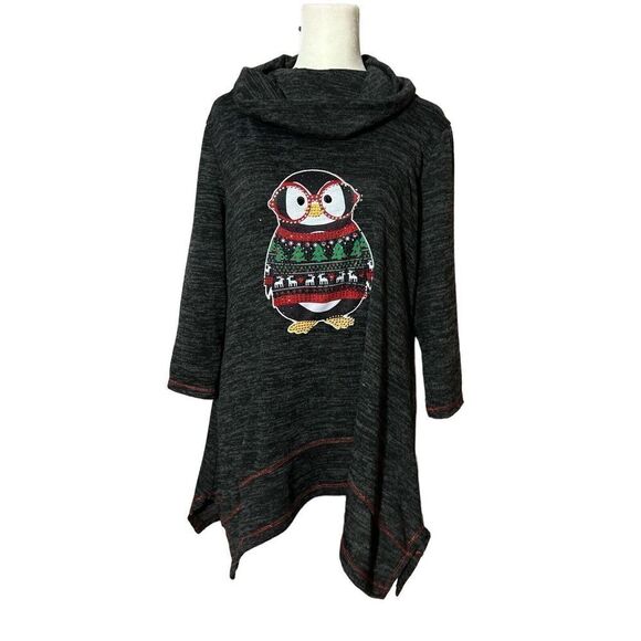 Thomas & Olivia Penguin Sweater Small Long - Picture 1 of 8